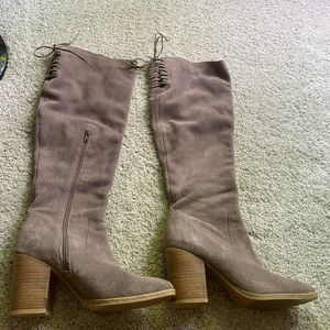 Steve Madden Suede Knee High Boots
